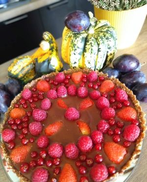 Tarta z kremem czekoladowym at Strąk Man in Banino