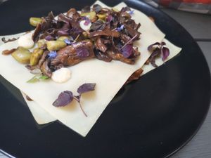 Main dish at Lento in Antwerpen