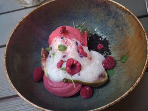 Dessert at Lento in Antwerpen