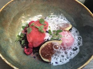 Dessert  at Lento in Antwerpen