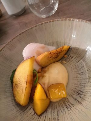 Dessert at Lento in Antwerpen