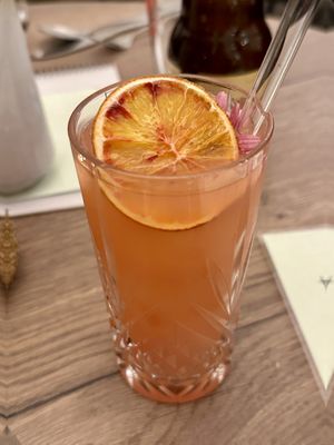 Grapefruit mocktail  at Lento in Antwerpen