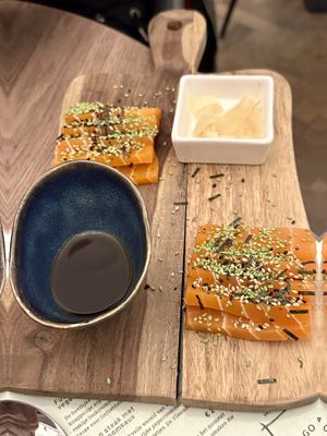 Sashimi  at Lento in Antwerpen