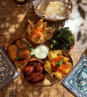   at Picasso Tapas Bar in Malaga