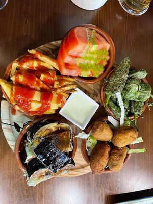 Tapas    at Picasso Tapas Bar in Malaga