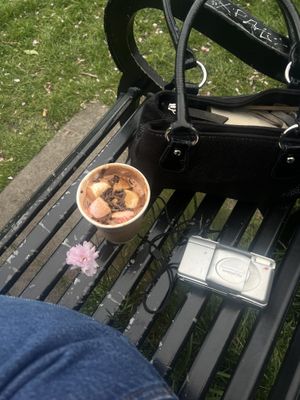 vegan hot chocolate   at Uplands Roast in Edinburgh