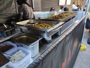Stall at Kamala in East London