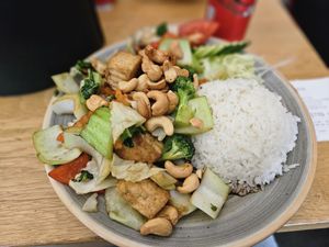 Nut lover at Yaya Mee in Stockholm