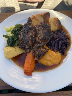Cashew, Walnut & Lentil Roast  at The Railway Tavern in Bromley
