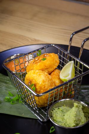 Mini Arepas at Zoni Restaurant in West New York