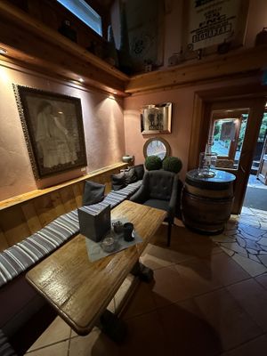 Der Eingang in der Kupferkanne  at Kupferkanne in Sylt