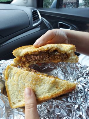 Mochi melt at Zammy's Vegan Kitchen in Columbus