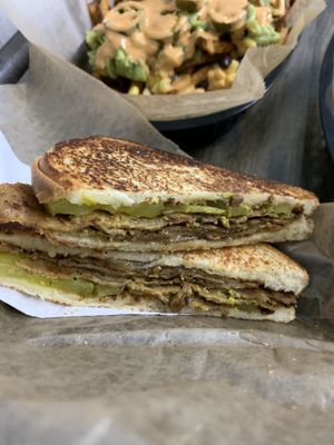 Cuban melt  at Zammy's Vegan Kitchen in Columbus