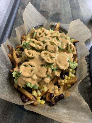 Loaded nachos  at Zammy's Vegan Kitchen in Columbus