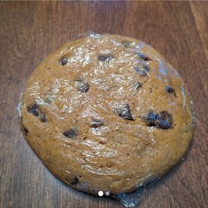 Pumpkin chocolate chip cookie at Zammy's Vegan Kitchen in Columbus