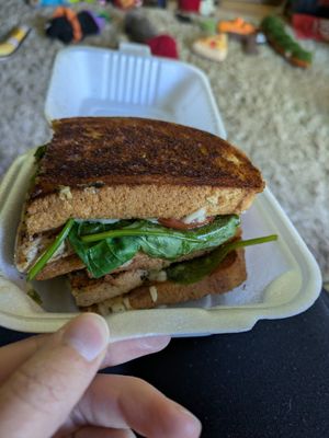 Green goddess at Zammy's Vegan Kitchen in Columbus