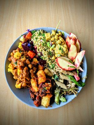 7 Item Combo because I couldn't decide at Wild Pear Kitchen in New Plymouth