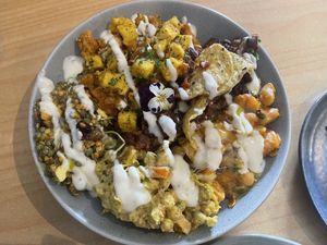 Lunch Bowl  at Wild Pear Kitchen in New Plymouth