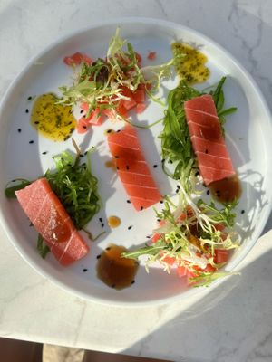 Vegan Tuna  at Hadicurari in Noord