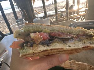 Up close   at Hostal Mano a Mano in Las Penitas