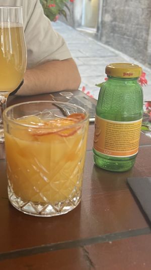33kn for 0,2 liters of orange juice  at Fabrique in Split