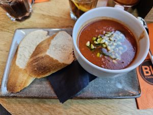 Tomatensoep at Stadscafe Blij in Zwolle