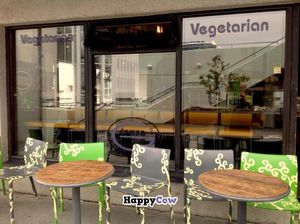 Green Choice from Outside at Graenn Kostur in Reykjavik