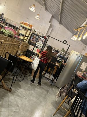 Inside seating area, handful of seats available   at Rose & Joe  in Mumbai