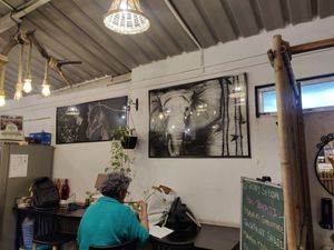 The ambience at Rose & Joe  in Mumbai