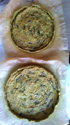 Quiches salgadas at Tâmaras e Cacau in Nisa