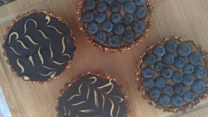 tartellete at Tâmaras e Cacau in Nisa