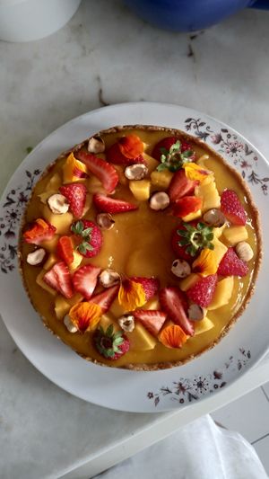 Mango NoCheesecak at Tâmaras e Cacau in Nisa