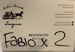   at Antica Locanda Luigina in Mattarana
