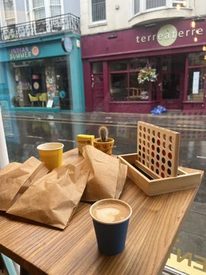 View from our table   at Rising Tide in Brighton