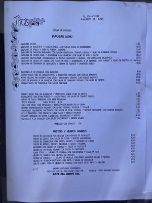   at Tito's in Mojacar