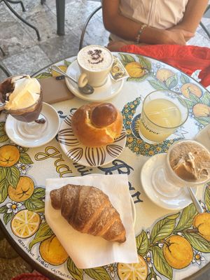   at Bam Bar in Taormina