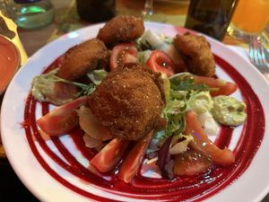 Fried mushroom dish   at Locale in Palermo