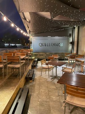 lovely terrace at Quellenhof in Gossau