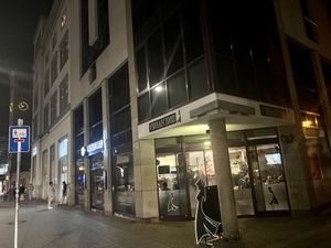 outside  at Vegan 1983 in Erfurt