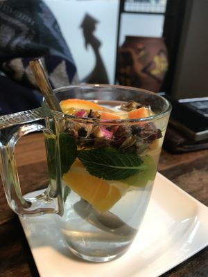 tea  at Vegan 1983 in Erfurt