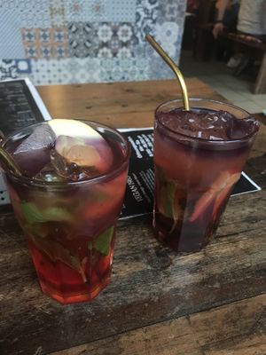 detox granatapfel und blaubeer  at Vegan 1983 in Erfurt