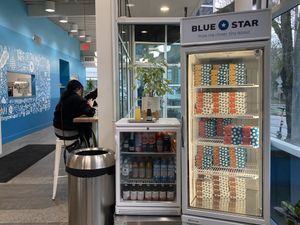   at Blue Star Donuts in Portland