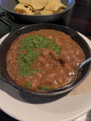 Veganized beans  at Mister Oso in Denver