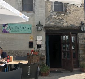 Outside  at La Tarara de Guaso in Huesca