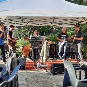 Local band on our night at La Tarara de Guaso in Huesca