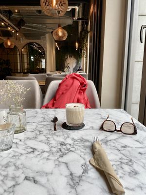 Chai latte. One of the best ever tried  at Endless in Leipzig