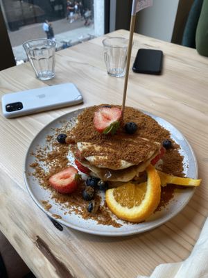 Lotus Cream Pancakes, Vegan    at Endless in Leipzig