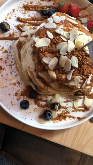 Biscoff pancakes   at Endless in Leipzig