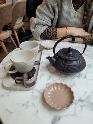 Fresh tea pot   at Endless in Leipzig