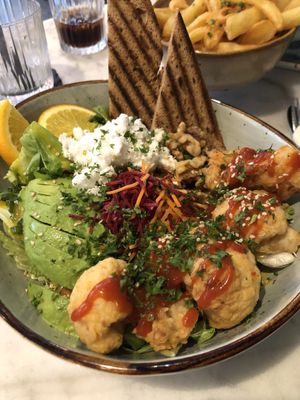 Korean Fried cauliflower Bowl (15,50€)  at Endless in Leipzig